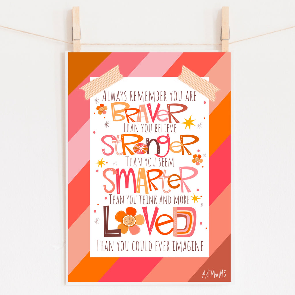 New Arrival- You are Stronger than you Think Print