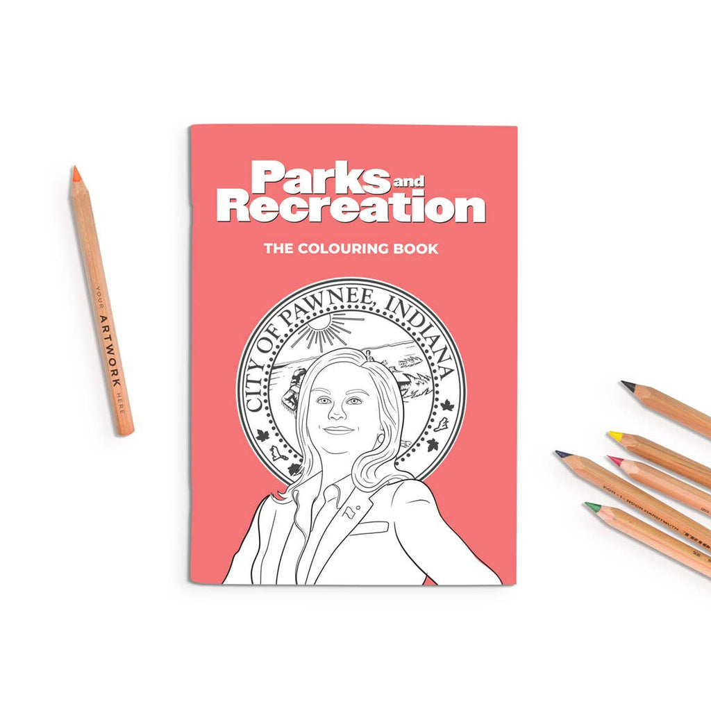 Parks and Rec Coloring Book