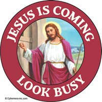 Jesus is Coming Magnet