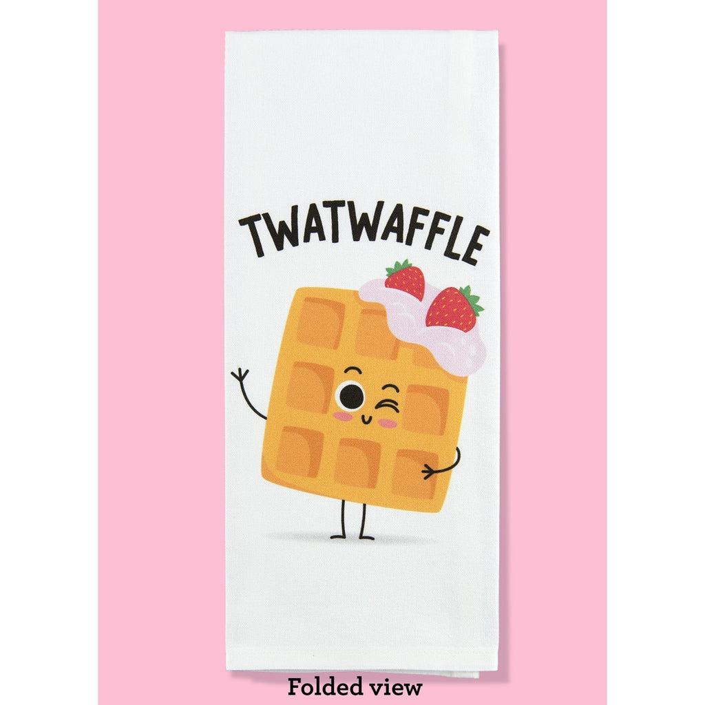 Twat Waffle Dish Towel