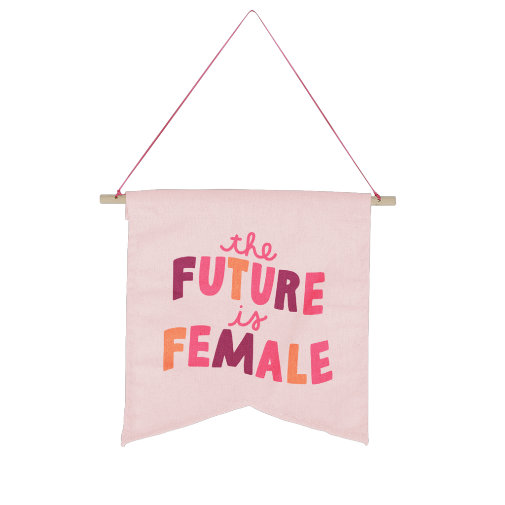 The Future is Female Wall Banner