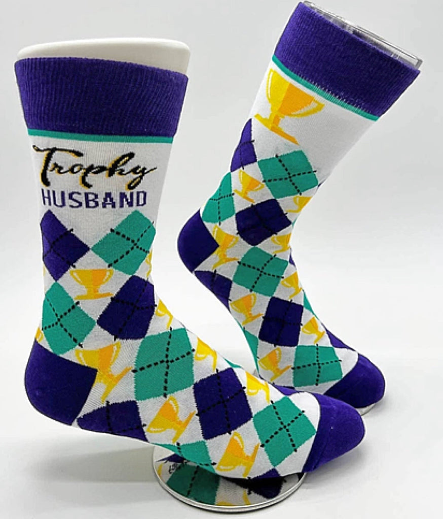 New Arrival- Trophy Husband Men's Socks