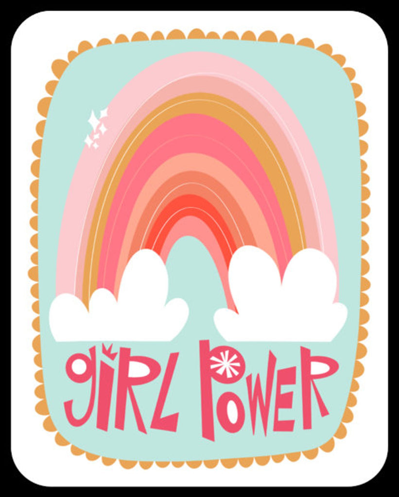 Girl Power Vinyl Sticker