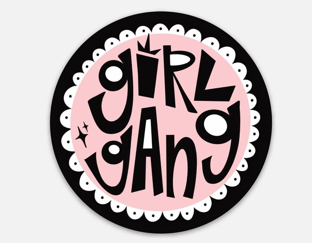 Girl Gang Vinyl Sticker
